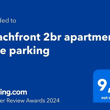 Beachfront 2Br Apartment - Free Parking Livadi  Екстер'єр фото