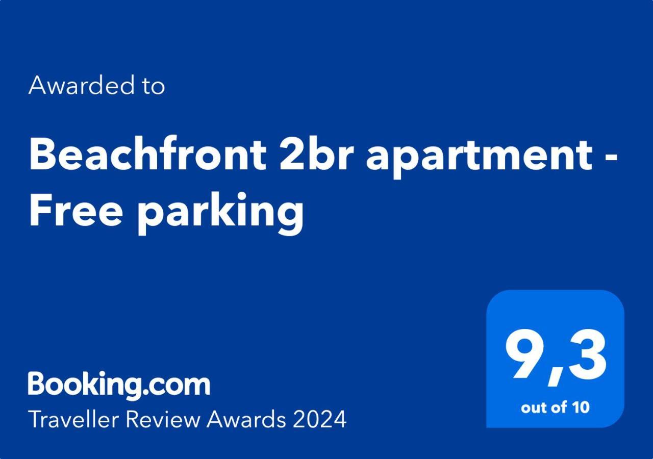 Beachfront 2Br Apartment - Free Parking Livadi  Екстер'єр фото